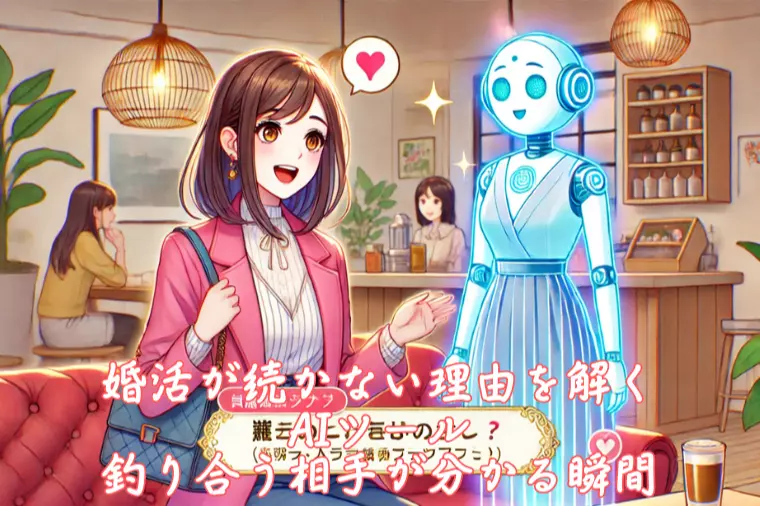 婚活が続かない理由を解くAIツール、釣り合う相手が分かる