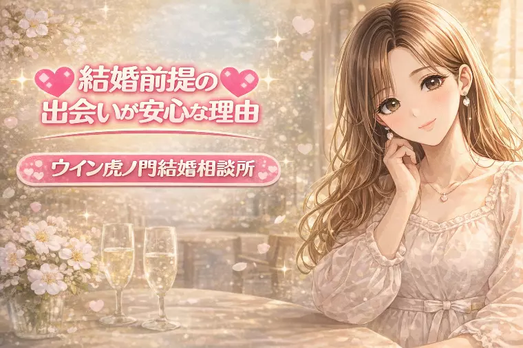 💗💗 結婚前提の出会いが安心な理由 💗💗