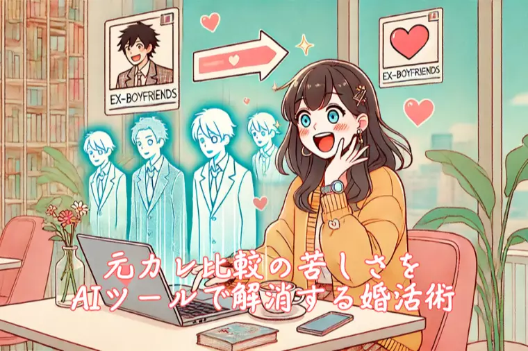 元カレ比較の苦しさをAIツールで解消する婚活術