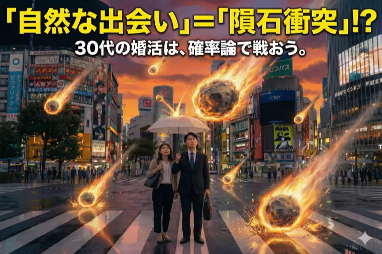 「自然な出会い」=「隕石衝突」⁉