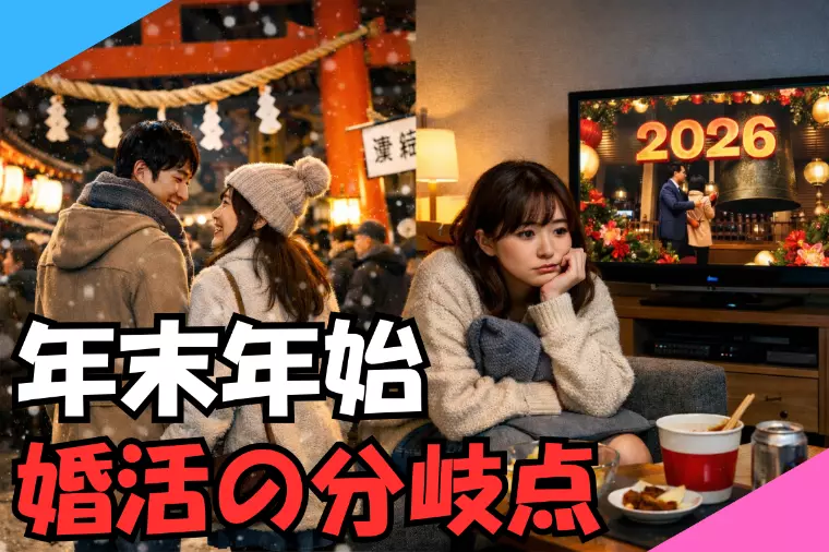 年末年始は婚活の分岐点