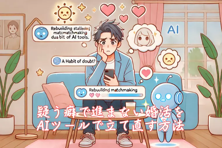 疑う癖で進まない婚活をAIツールで立て直す方法