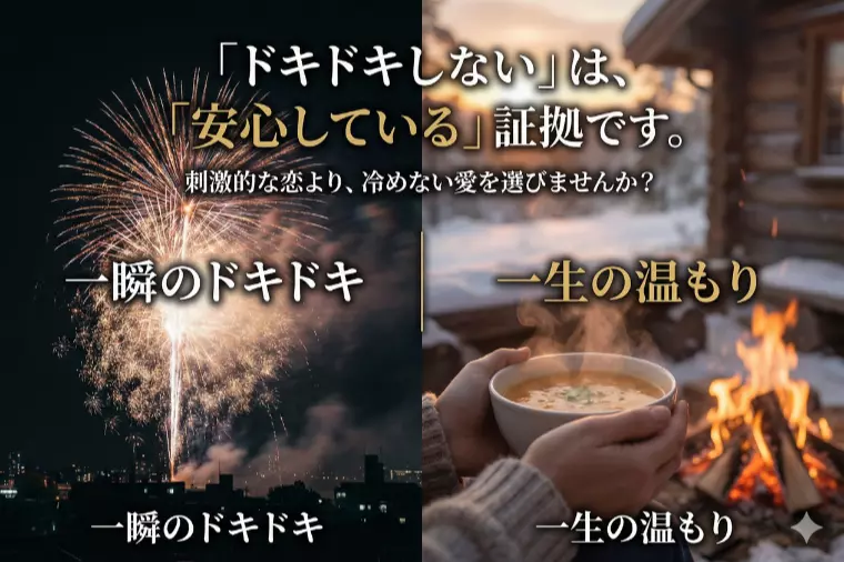 結婚相手は“ときめき”ではなく“〇〇”で選ぶのが正解