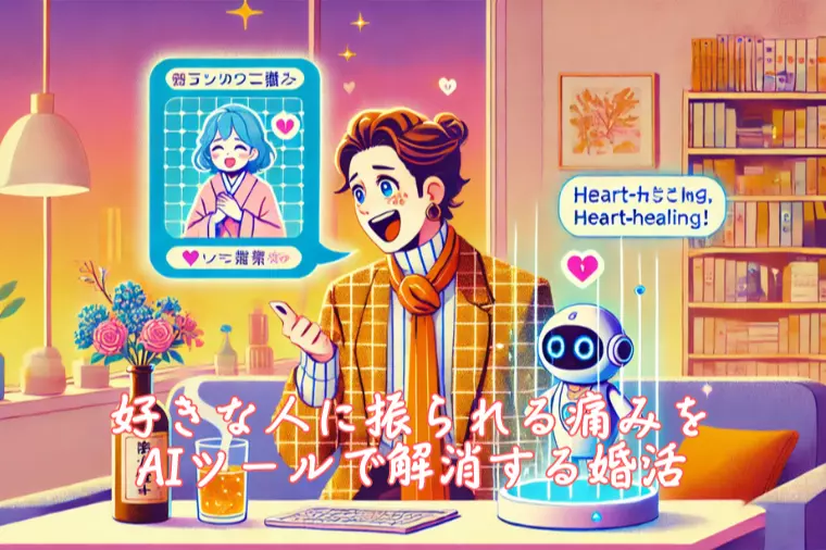 好きな人に振られる痛みをAIツールで解消する婚活