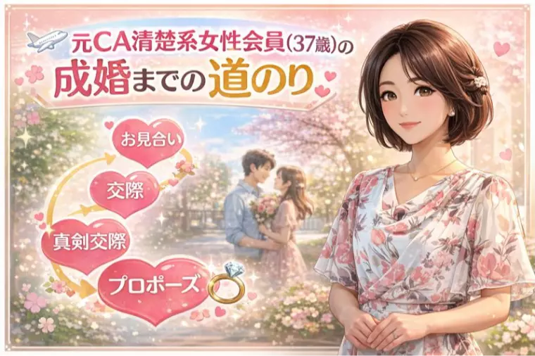 そばで寄り添い、良縁へつなぐ婚活ストーリー　①