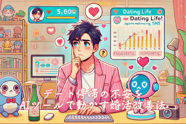 デート停滞の不安をAIツールで動かす婚活改善法