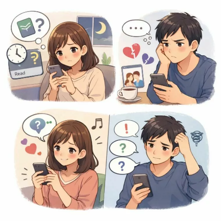 交際中のLINEの会話が続くコツ【例文あり】