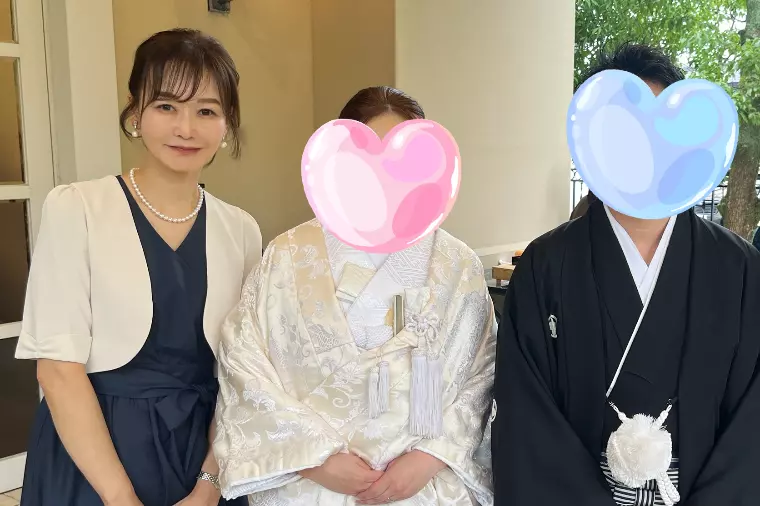 女性会員様の結婚式に参列しました👰‍♀️✨