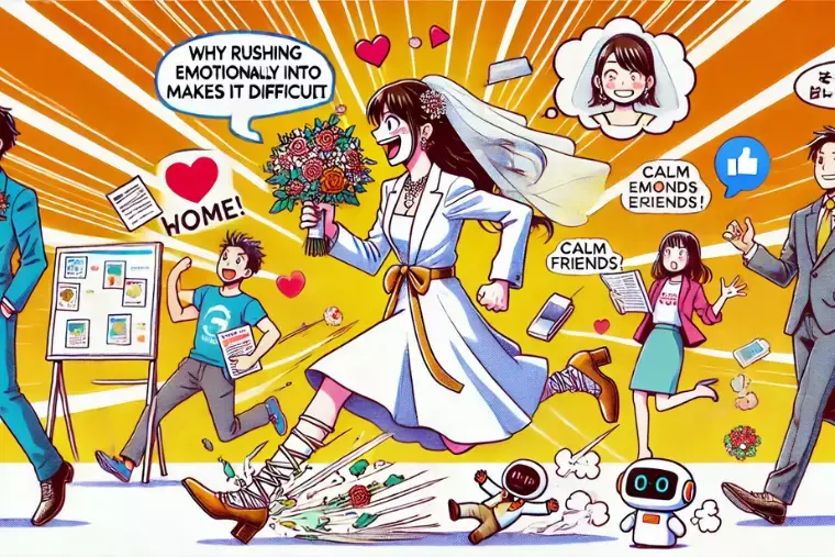 結婚相談所 ベイビーズ・ブレス　Baby's breath「早く結婚したい焦りを成長型婚活AIで整える秘訣」- 2