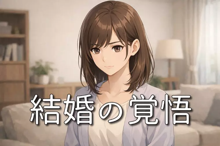 結婚相手を決めるとは、この人と結婚する覚悟を決めること