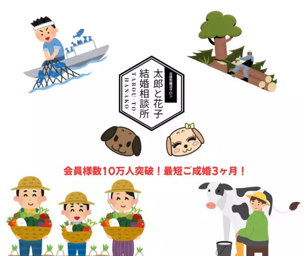 T＆H（太郎と花子）結婚相談所「💖一次産業婚活最前線！」- 2
