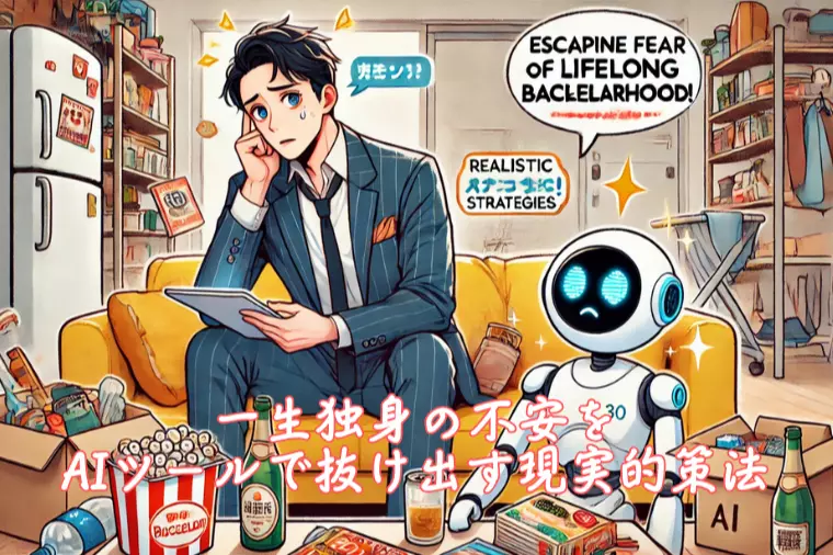 一生独身の不安をAIツールで抜け出す現実的策法