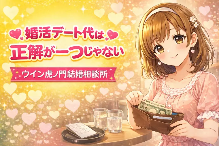 💗✨婚活デート代は正解が一つじゃない✨💗