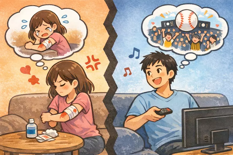 男性脳と女性脳！　カウンセラー自身の失敗談(^_-)-☆