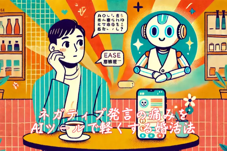 ネガティブ発言の痛みをAIツールで軽くする婚活法