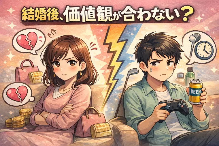 結婚後に価値観が合わない理由は？夫婦がすれ違う本当の原因