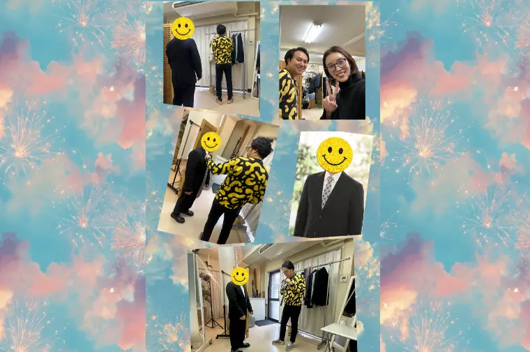 プロフィール写真の裏側の様子📸