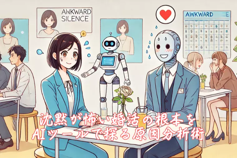 沈黙が怖い婚活の根本をAIツールで探る原因分析術