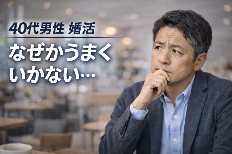 「40代男性が婚活でやりがちな空回り行動5選」
