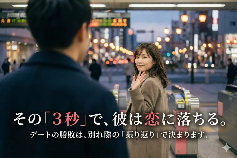 ライバルと差をつける、別れ際の「3秒振り返り」テクニック