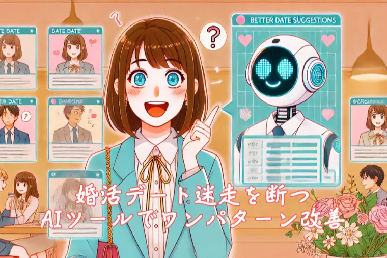 婚活デート迷走を断つAIツールでワンパターン改善