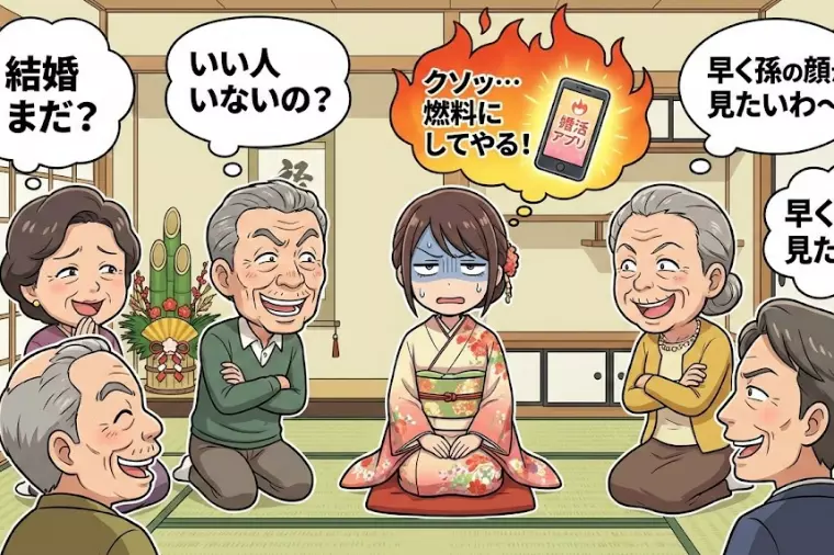 「結婚まだ？」の集中砲火。その悔しさを今すぐ燃料に変えろ