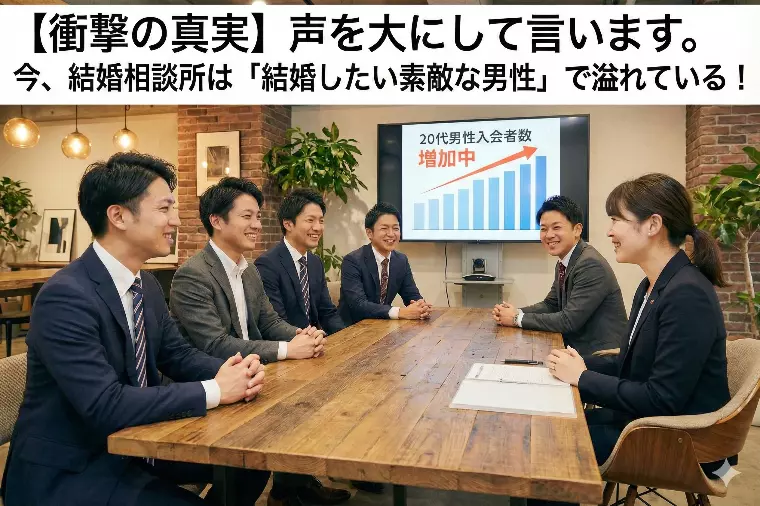 【衝撃の真実】声を大にして言います。今、結婚相談所は…