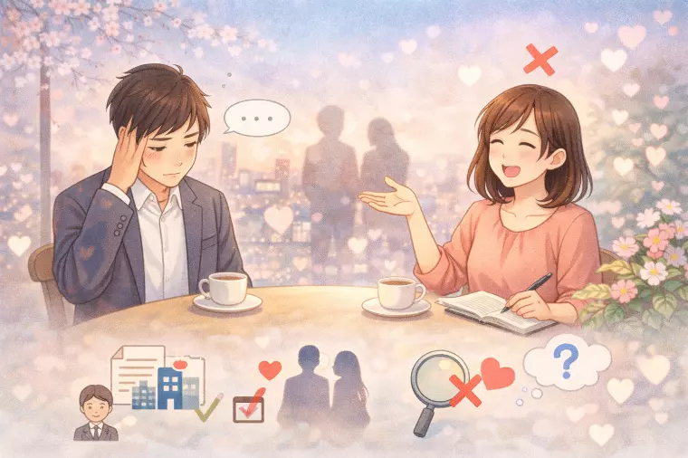 婚活初心者がやりがちなお見合いNG例５つ