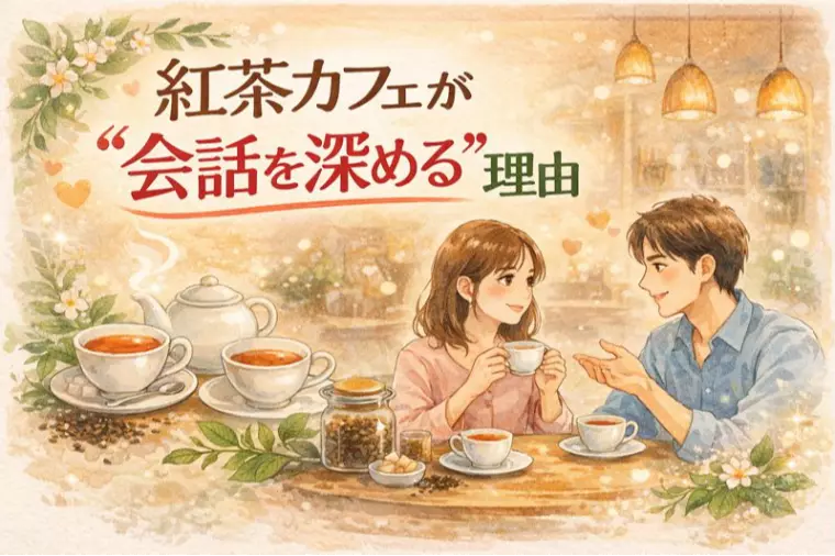 紅茶カフェが “会話を深める” 理由