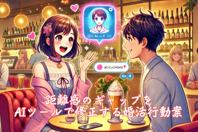 距離感のギャップをAIツールで修正する婚活行動案