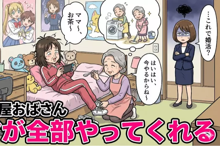 一生ママと暮らす？！「子供部屋おばさん」に結婚は無理ゲー