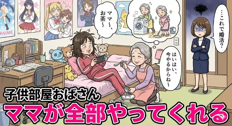 アットブライダル銀座「一生ママと暮らす？！「子供部屋おばさん」に結婚は無理ゲー」- 2