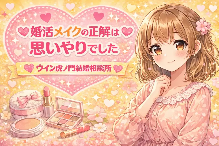 💗💗 婚活メイクの正解は思いやりでした 💗💗