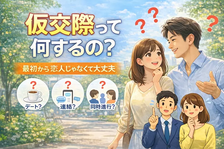 👉 「仮交際って、結局なにする期間なの？」