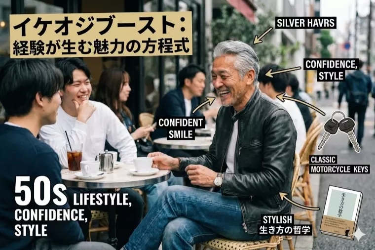 おじさんなのに、なぜモテる？門外不出の…