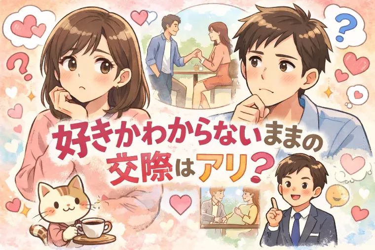 好きか分からないままの交際はアリ？婚活カウンセラーの答え