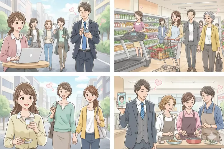 結婚相談所の会員イメージ