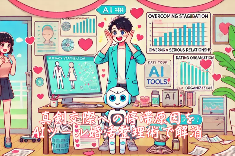 真剣交際への停滞原因をAIツール婚活整理術で解消