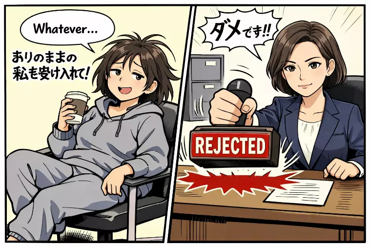 「ありのままの私」で愛されたい？そんな求人は存在しません