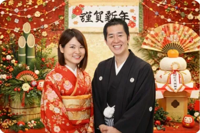 【祝！】１月１日ご入籍おめでとうございます！