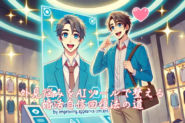 外見悩みをAIツールで整える婚活自信回復法の道