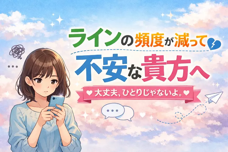 LINEの頻度が減って不安なあなたへ…