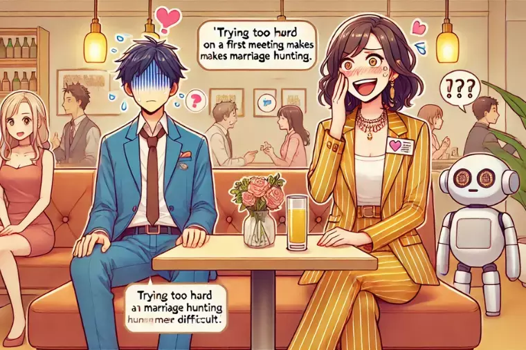 結婚相談所 ベイビーズ・ブレス　Baby's breath「初対面で盛り上げない方が婚活成功へ動くAI活用ステップ」- 2