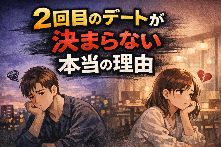 ２回目のデートが決まらない本当の理由