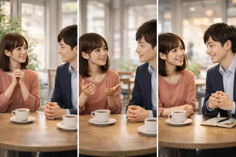 婚活初心者向け 　交際希望につながる「質問の順番」