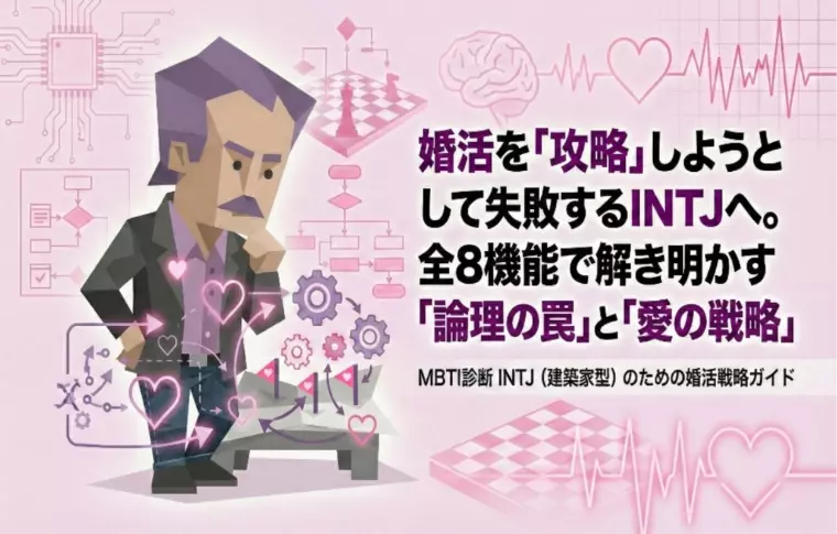 婚活攻略に失敗するINTJへ！全8機能で解く論理の罠と愛