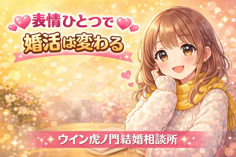 💖表情ひとつで婚活は変わる💖