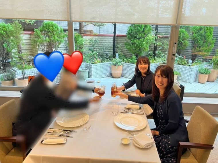 30歳同い年相性抜群カップルご成婚♡お祝いのお食事会