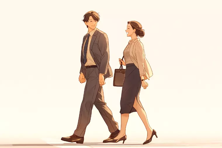 「歩く速さ」は「愛の深さ」。