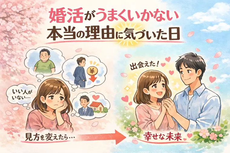 婚活がうまくいかない本当の理由に気づいた日